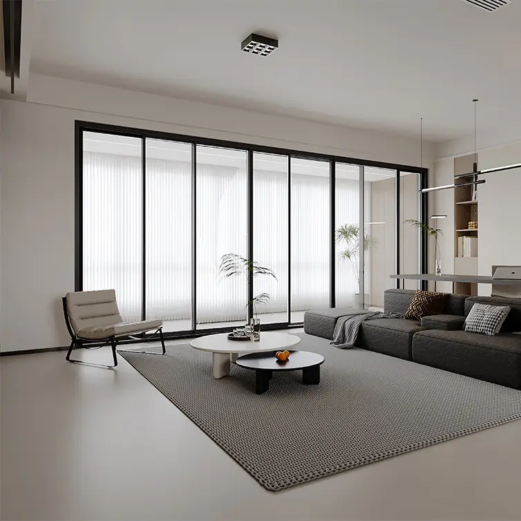 Панорамалық балконға жылжу терезесі